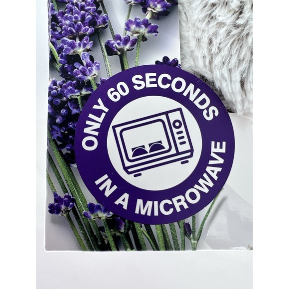 Warmies Slippers Microwavable Lavender Scented Plush Heatable Faux Fur Brown - Picture 4 of 6